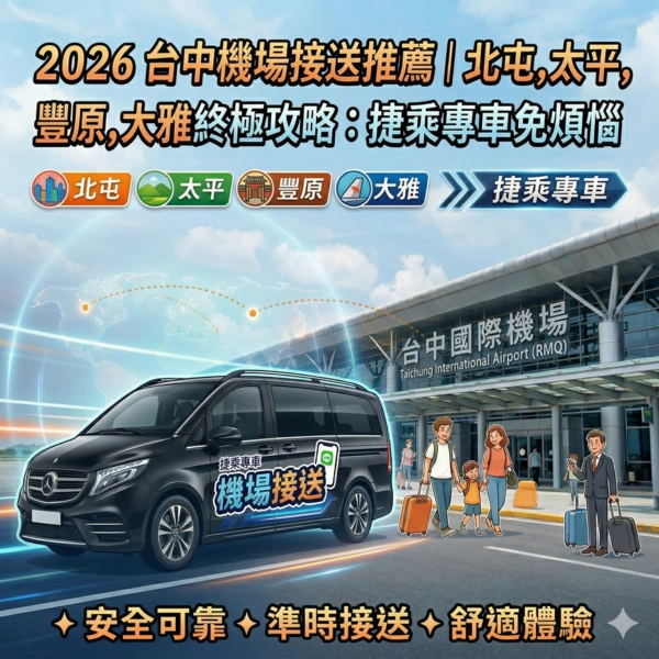 台中機場專車接送
